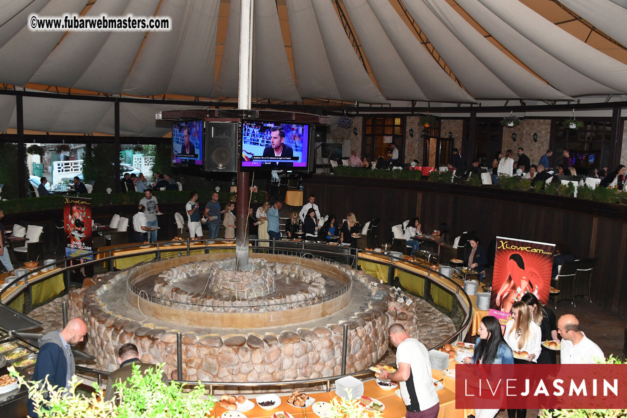 XLoveCam Dinner @ Crazy Beach