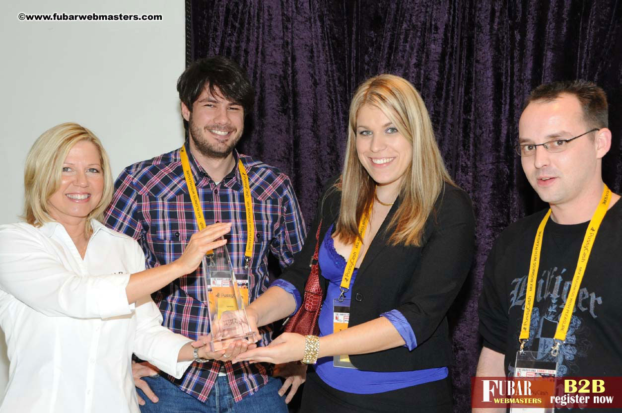 Special XBiz Award presentation to Ero-Ads