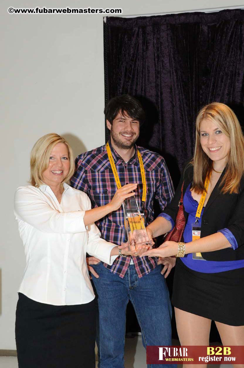 Special XBiz Award presentation to Ero-Ads