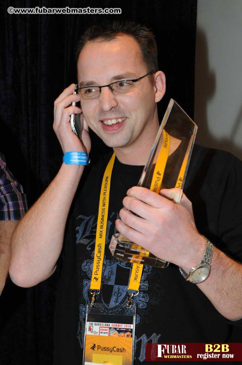 Special XBiz Award presentation to Ero-Ads