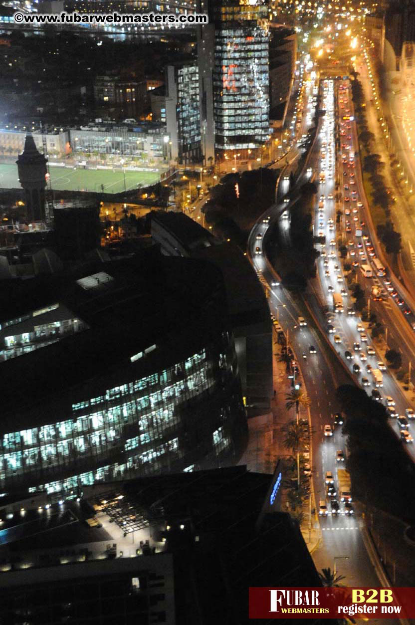 Dinner at the Arts Hotel in Port Olympic