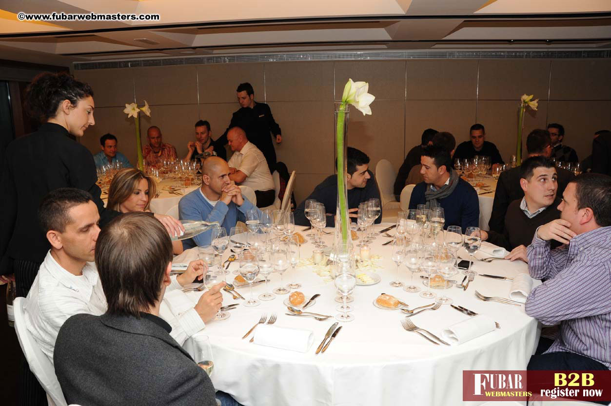 Dinner at the Arts Hotel in Port Olympic