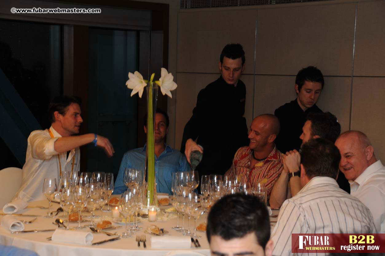 Dinner at the Arts Hotel in Port Olympic