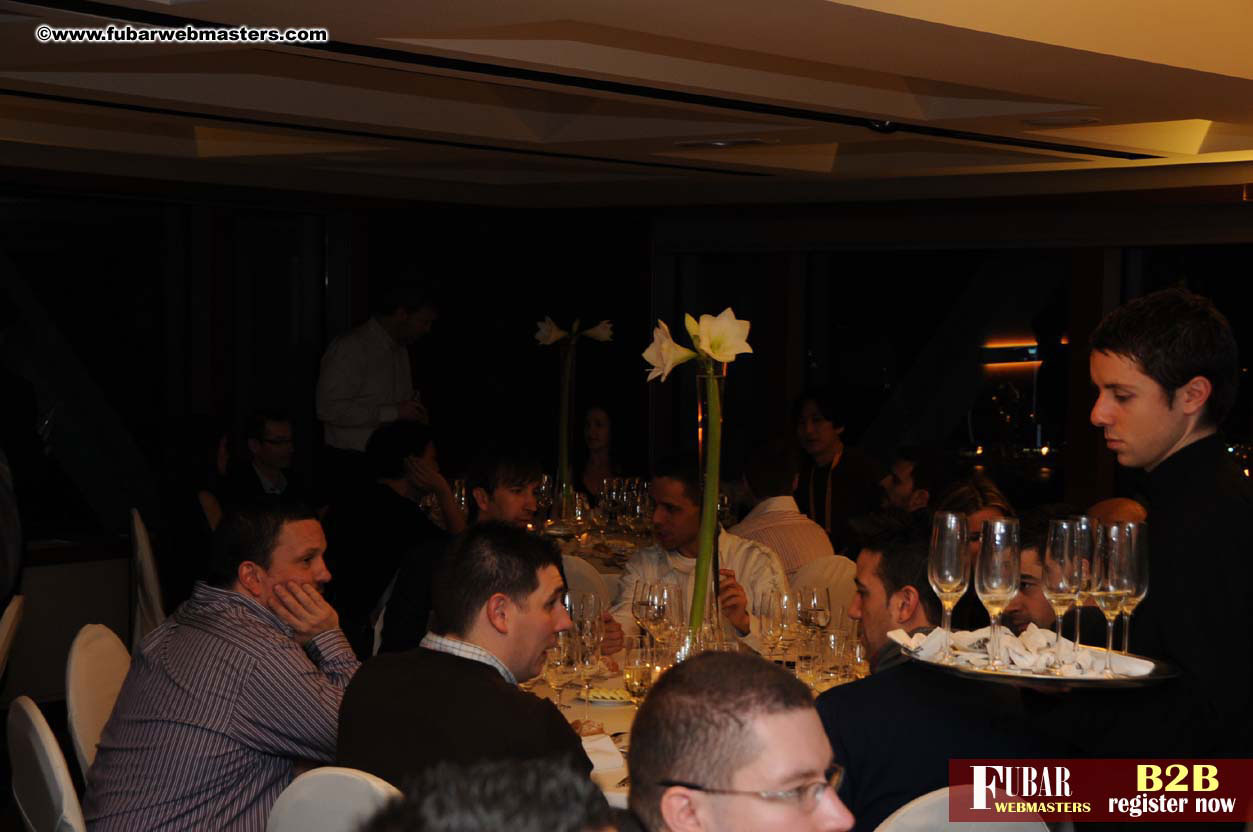 Dinner at the Arts Hotel in Port Olympic