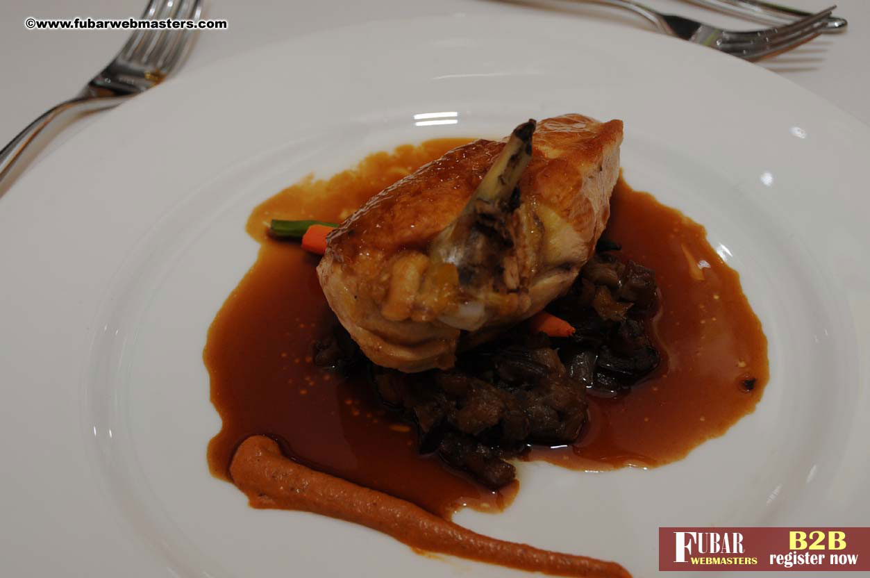 Dinner at the Arts Hotel in Port Olympic