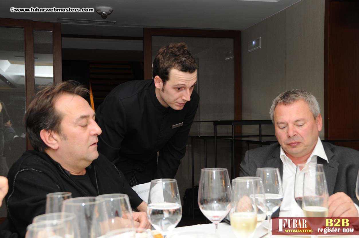 Dinner at the Arts Hotel in Port Olympic