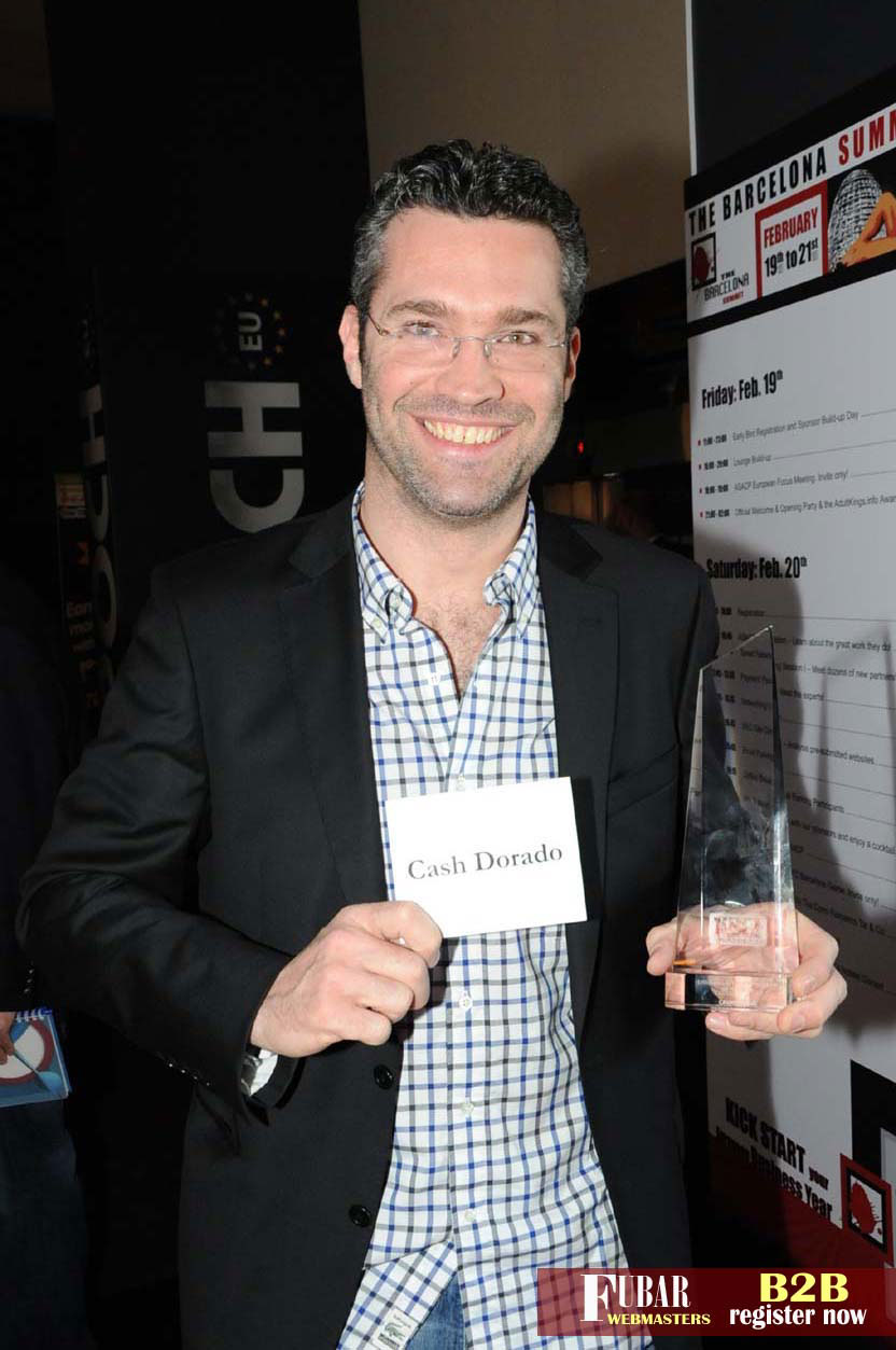 Special XBiz Award presentation to CashDorado