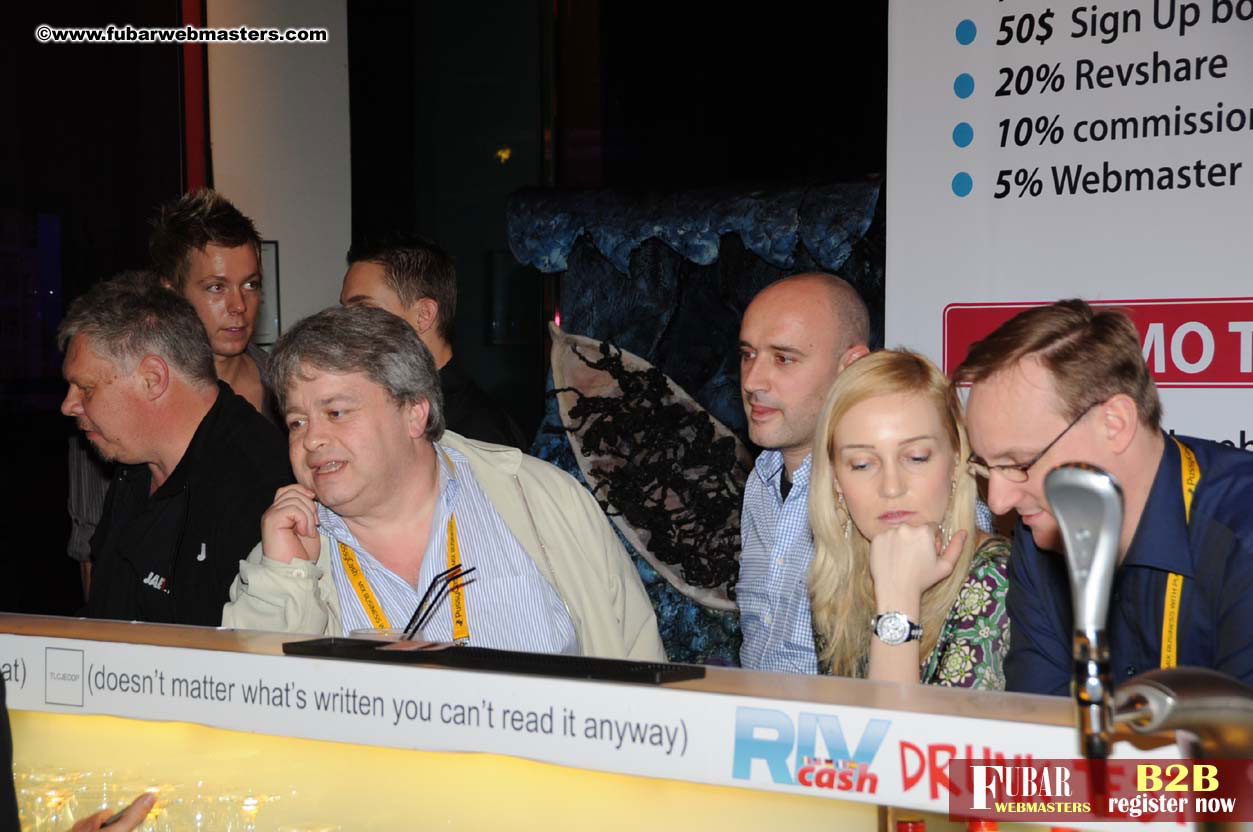 Evaluation Drinks at the Bar