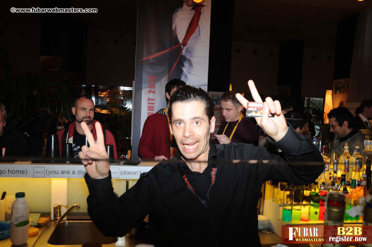 Evaluation Drinks at the Bar