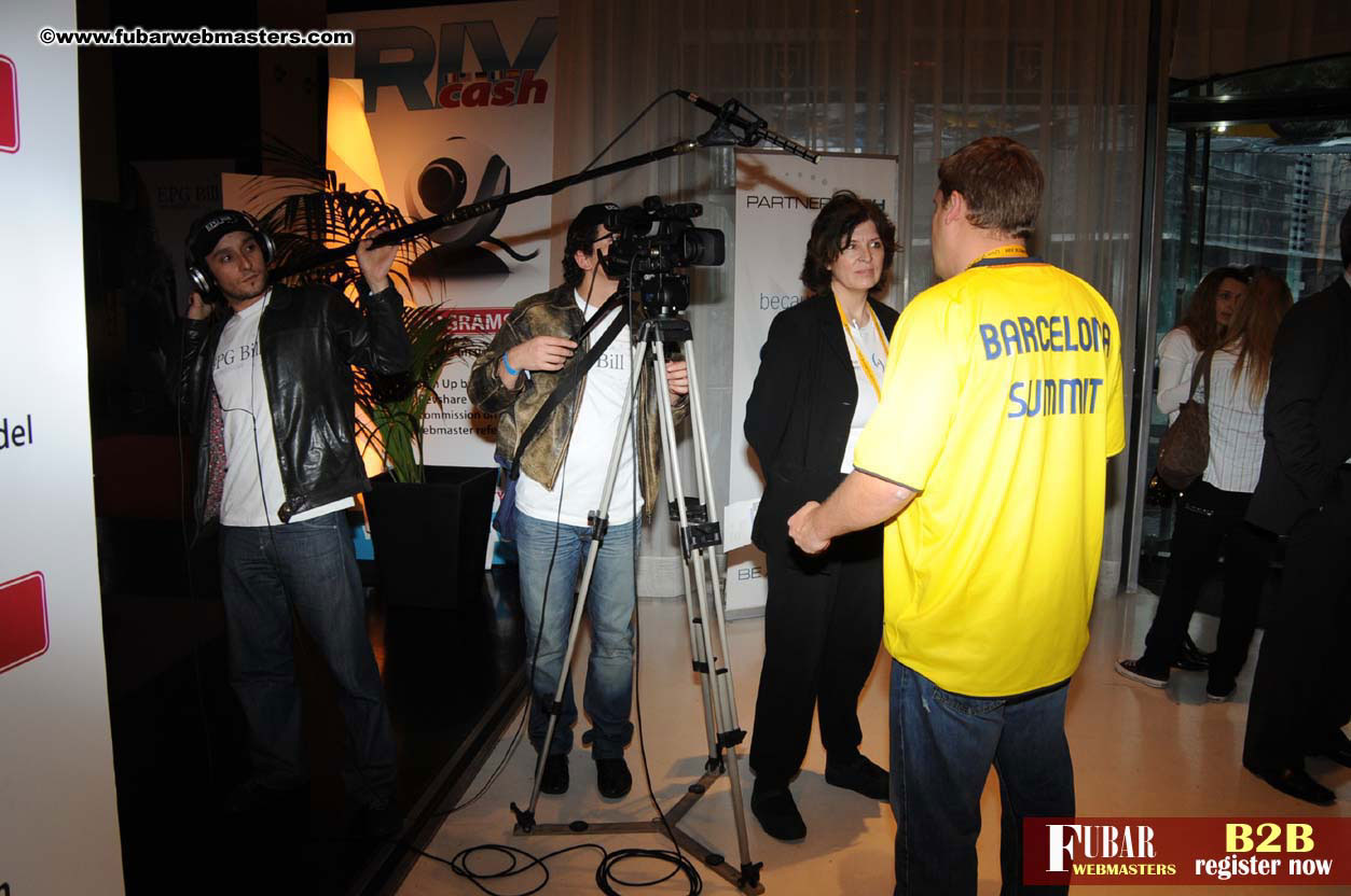 Evaluation Drinks at the Bar