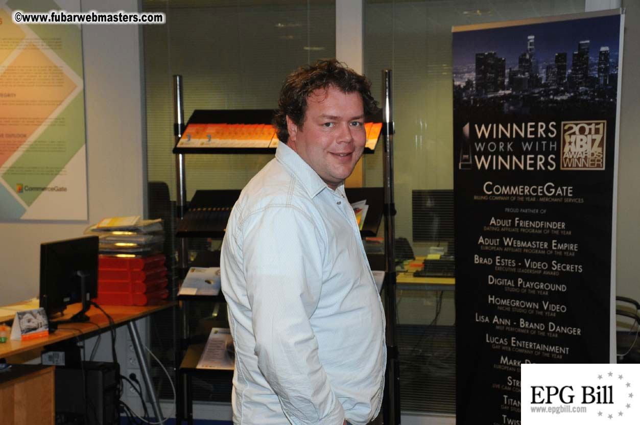 Visit to Commercegate Offices