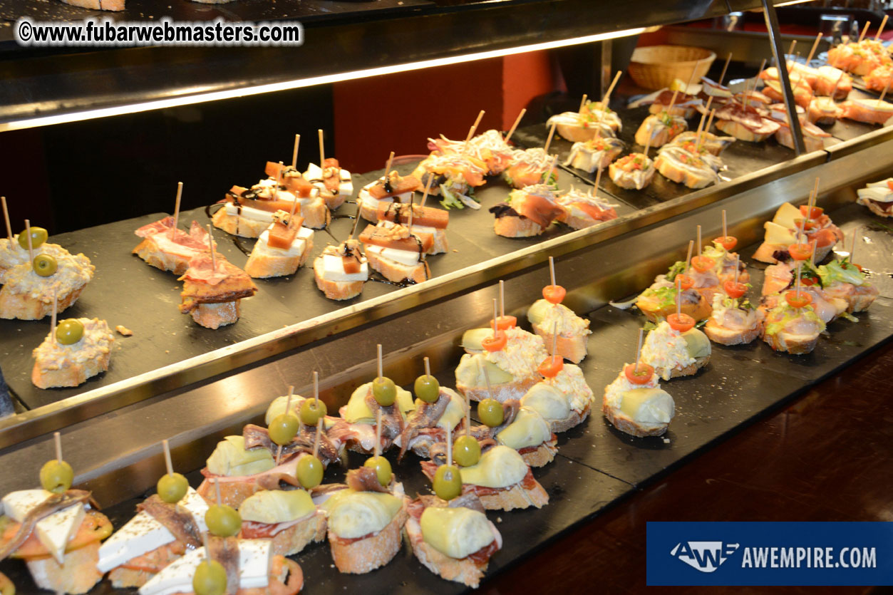 Affil4You's Post Conference Pinchos & Vino