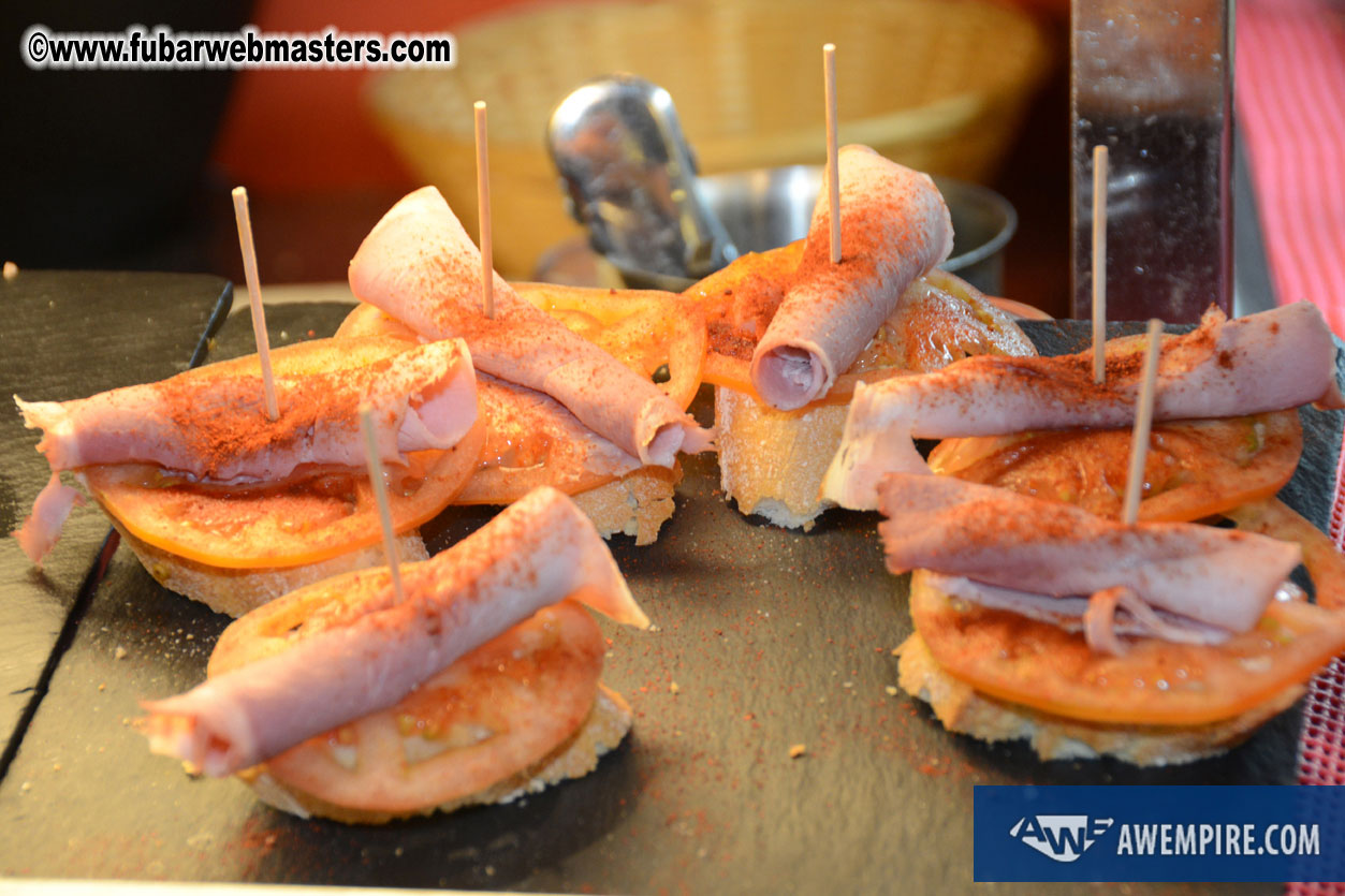 Affil4You's Post Conference Pinchos & Vino