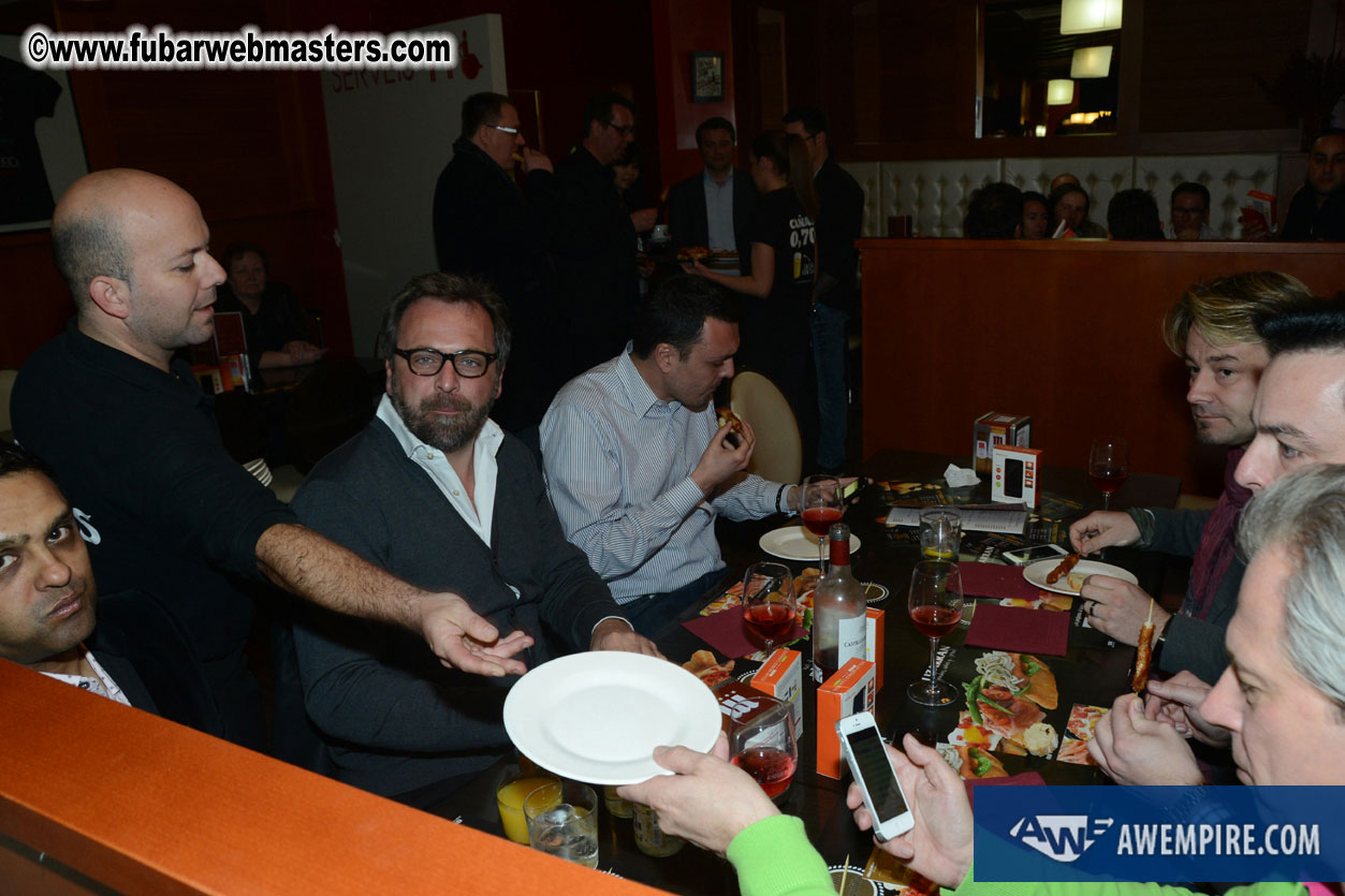 Affil4You's Post Conference Pinchos & Vino