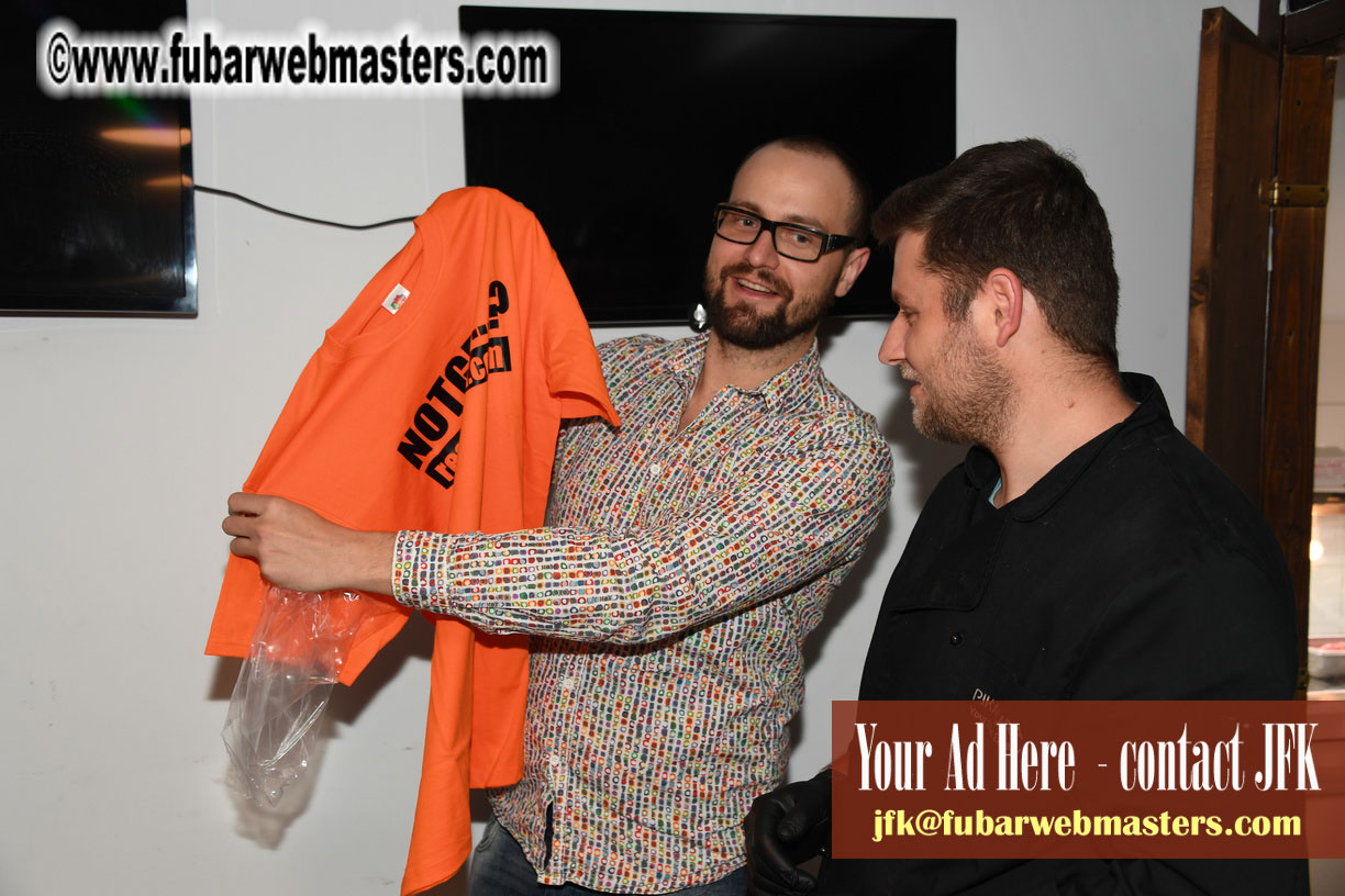 The affiliate dinner at PikaKlara Restaurant 