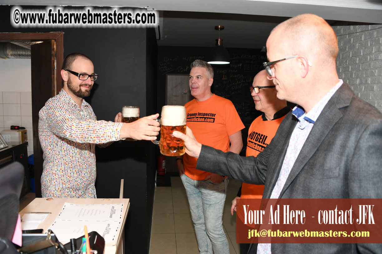 The affiliate dinner at PikaKlara Restaurant 