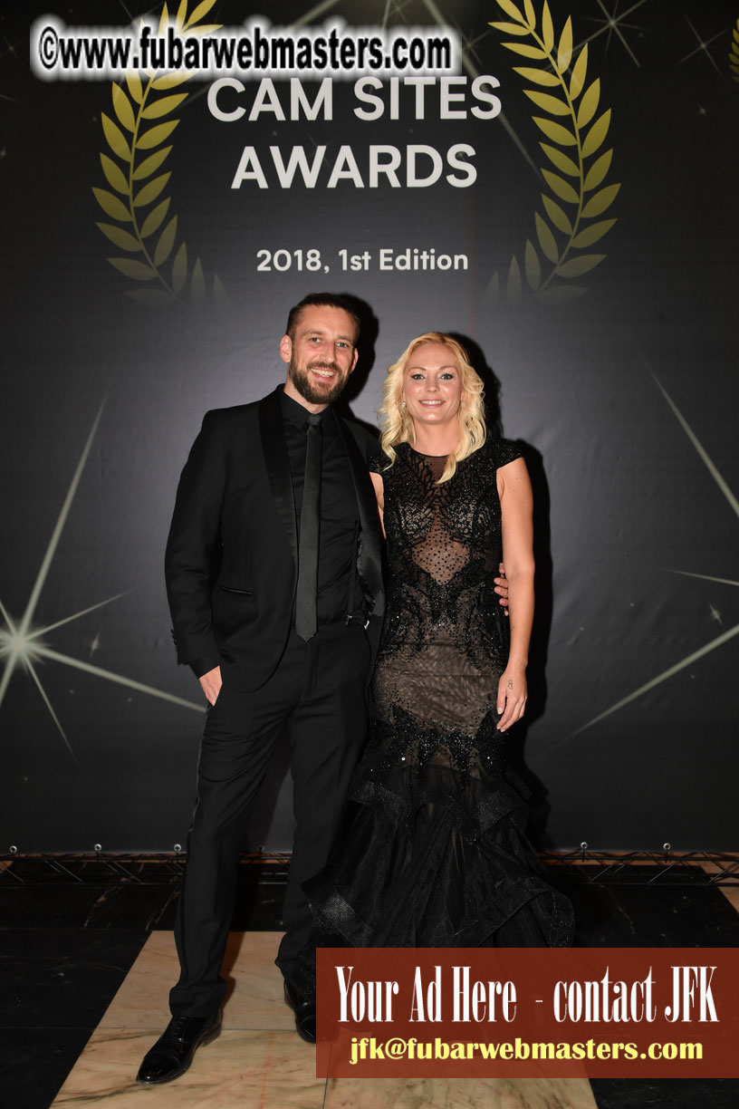 Cam-sites AWARDS Gala