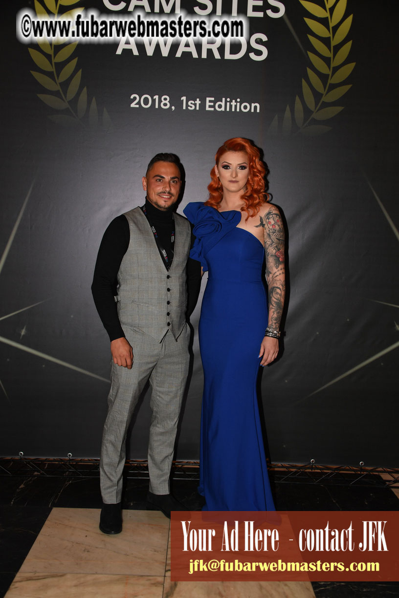 Cam-sites AWARDS Gala