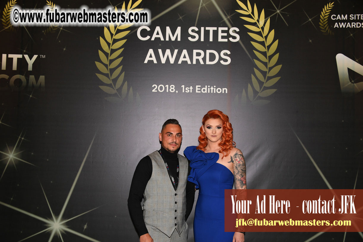 Cam-sites AWARDS Gala