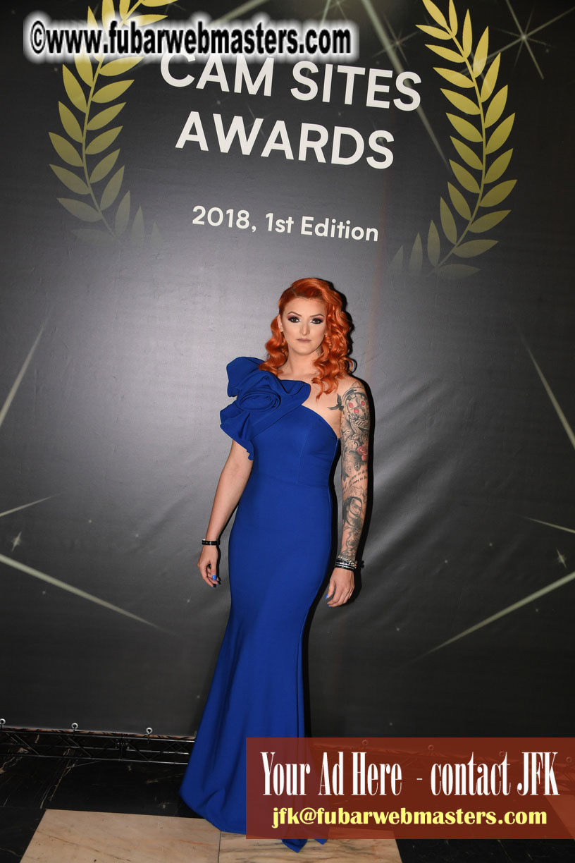 Cam-sites AWARDS Gala