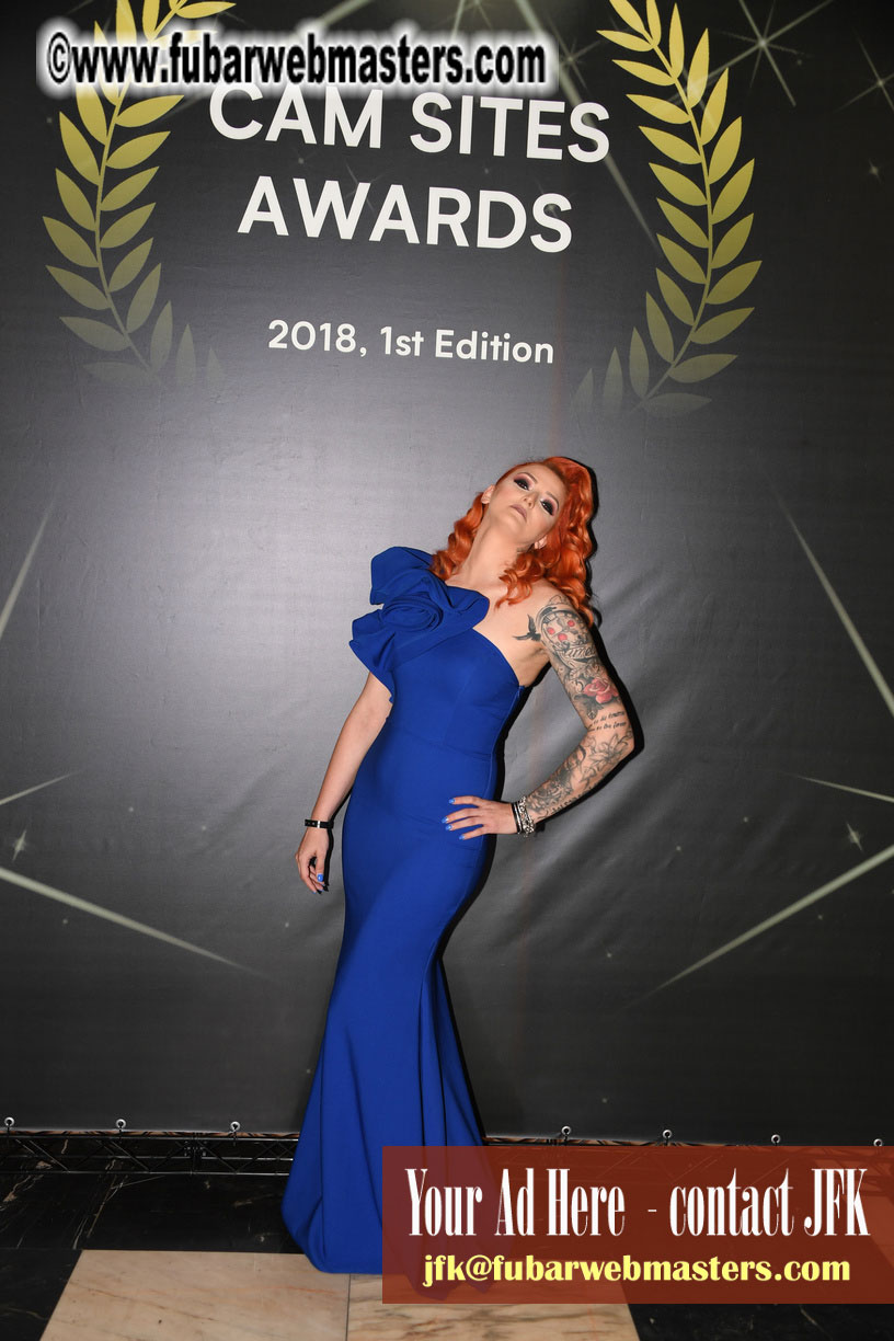 Cam-sites AWARDS Gala
