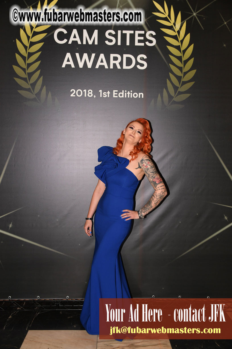 Cam-sites AWARDS Gala