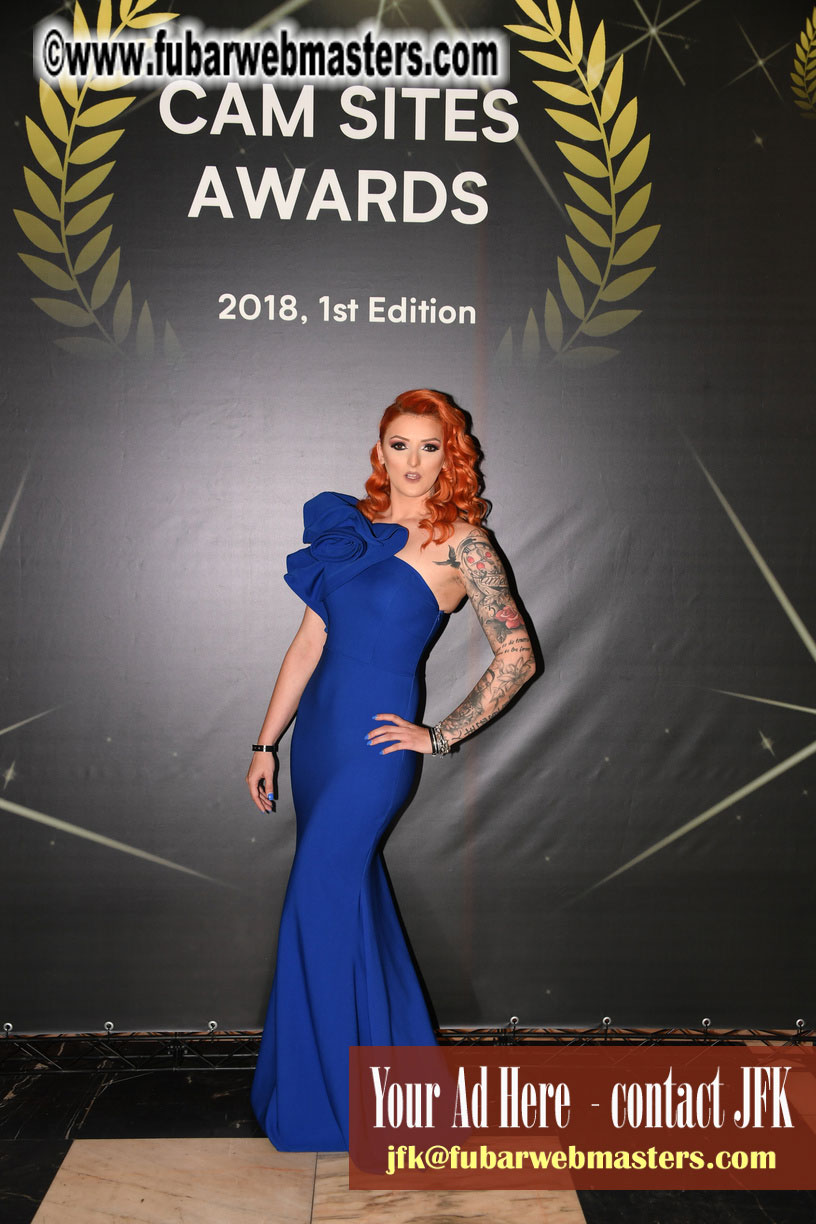 Cam-sites AWARDS Gala
