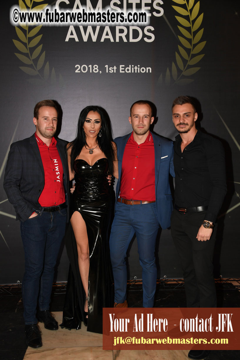 Cam-sites AWARDS Gala