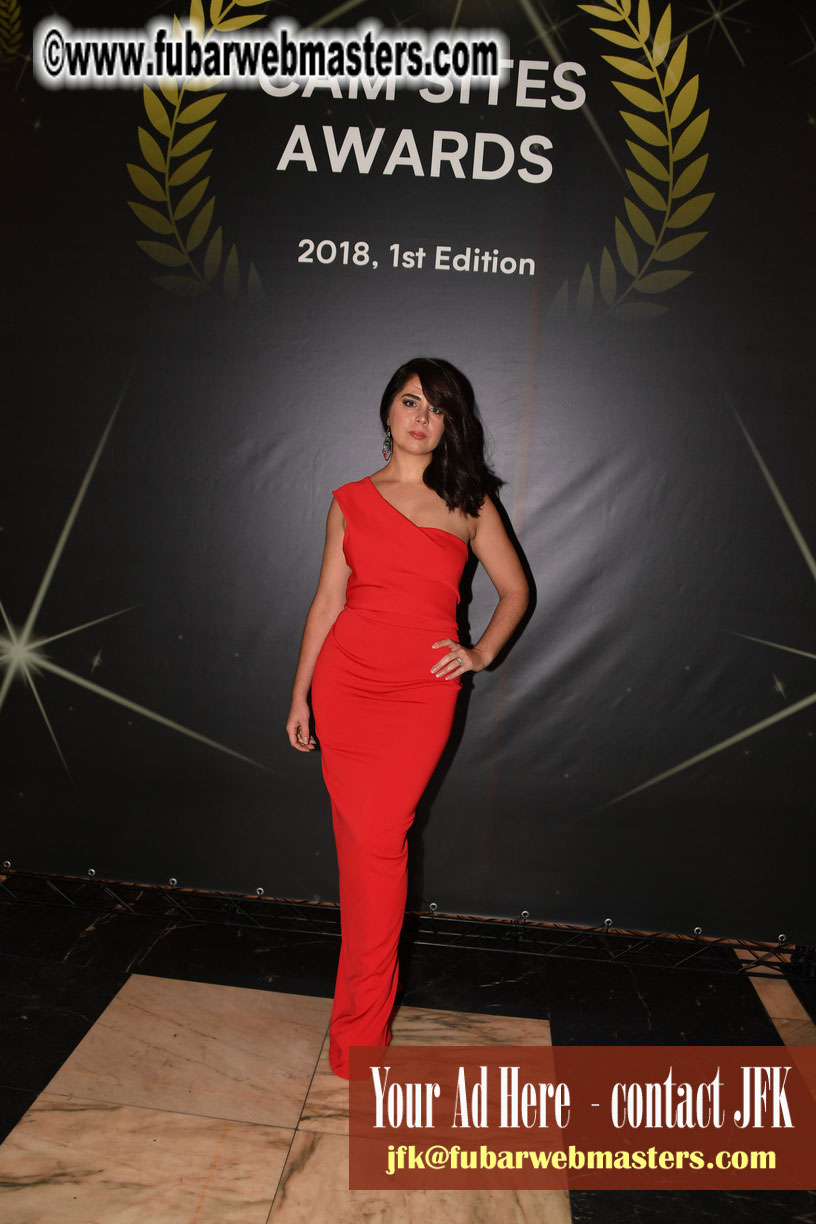 Cam-sites AWARDS Gala