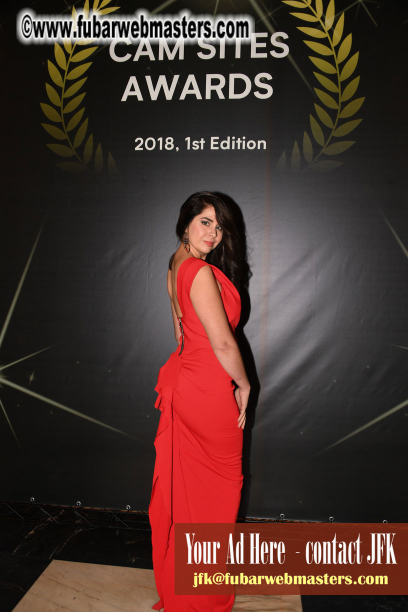 Cam-sites AWARDS Gala