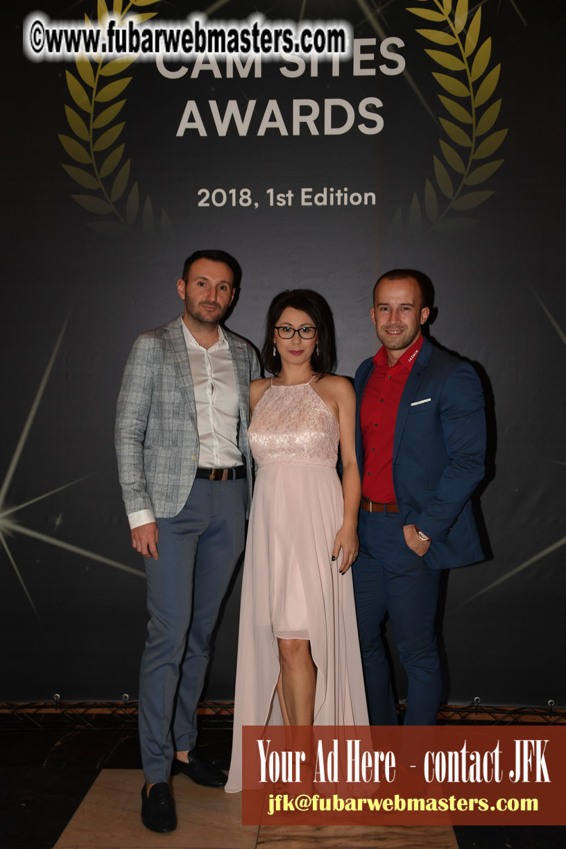 Cam-sites AWARDS Gala