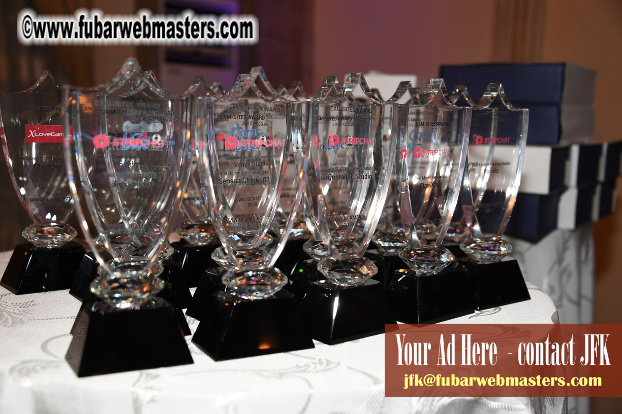 Cam-sites AWARDS Gala