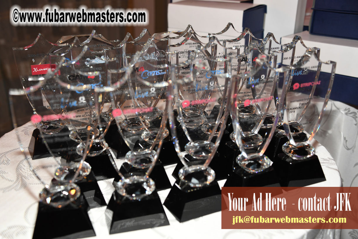 Cam-sites AWARDS Gala