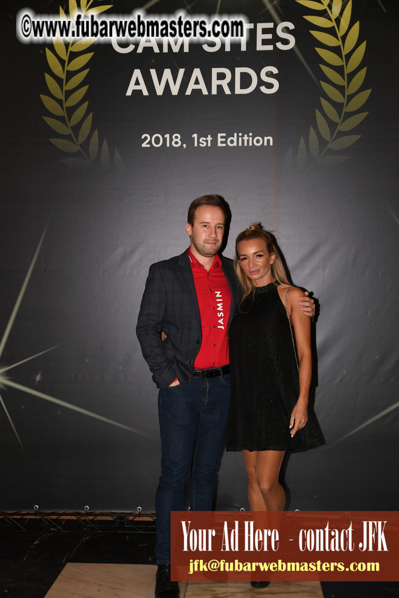 Cam-sites AWARDS Gala