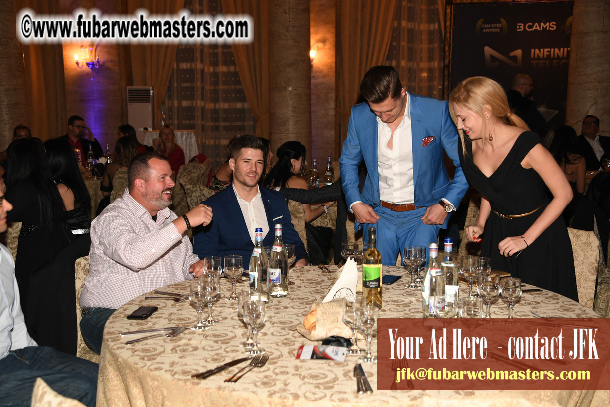 Cam-sites AWARDS Gala