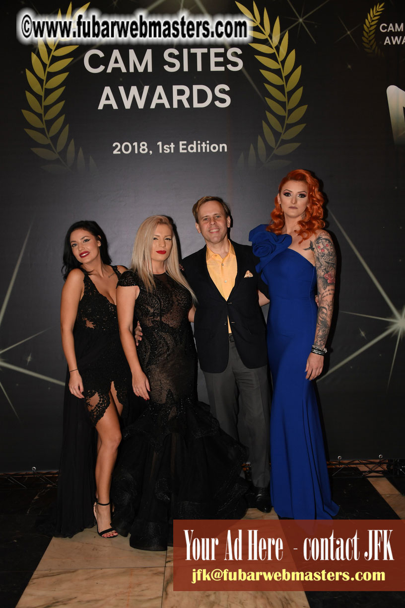 Cam-sites AWARDS Gala