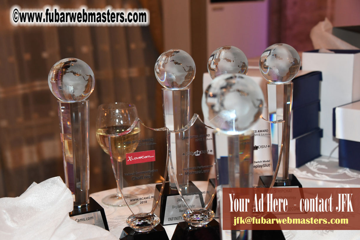 Cam-sites AWARDS Gala
