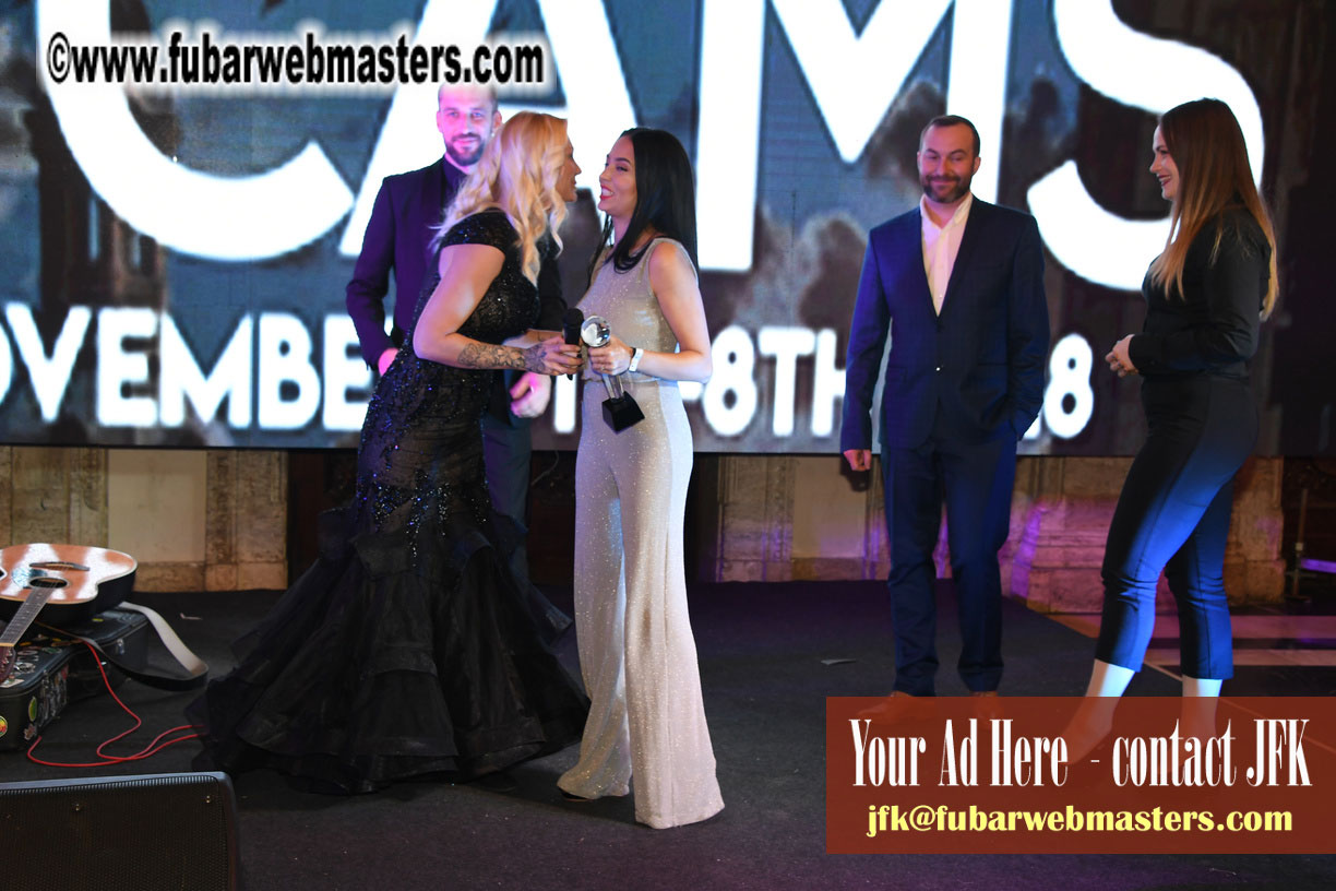 Cam-sites AWARDS Gala