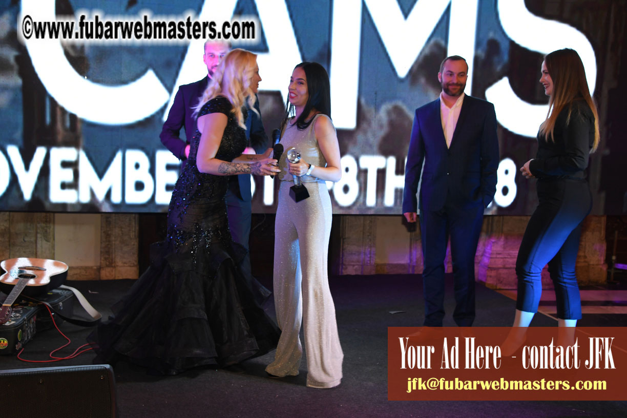 Cam-sites AWARDS Gala
