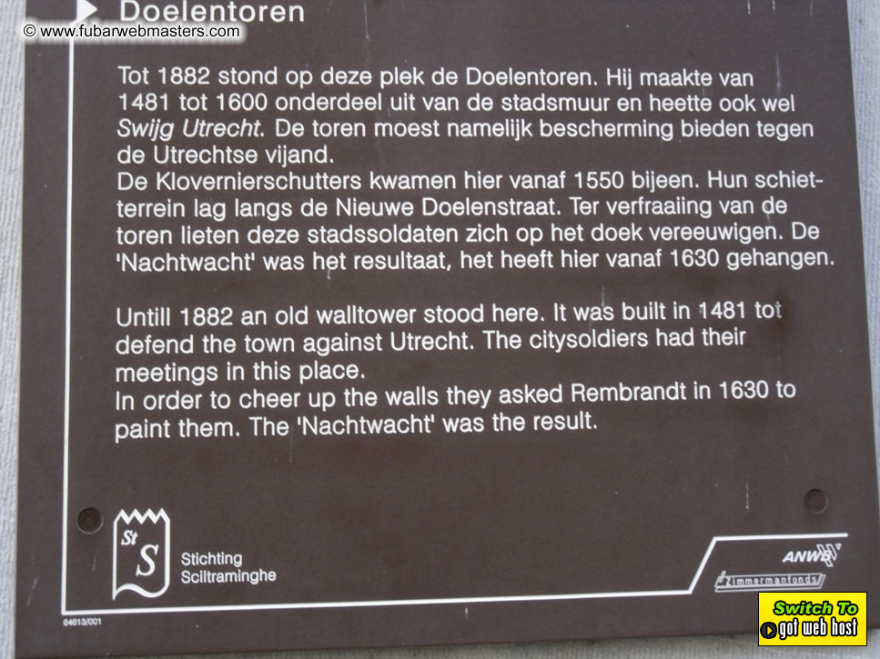 Baddog's view of Webmaster Access Amsterdam