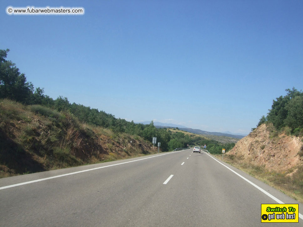 The drive to Andorra