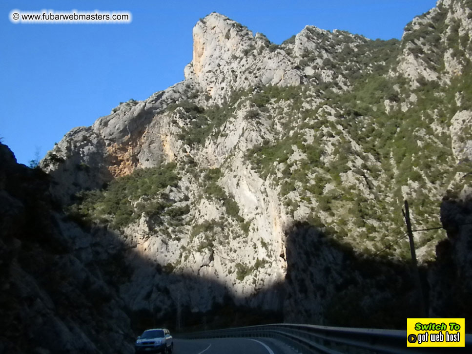 The drive to Andorra