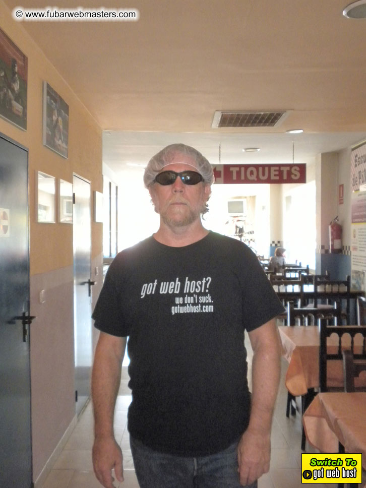 Karting in the mountains of Spain