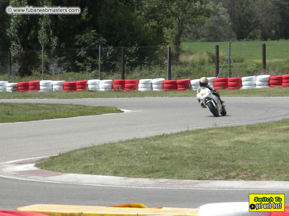 Karting in the mountains of Spain