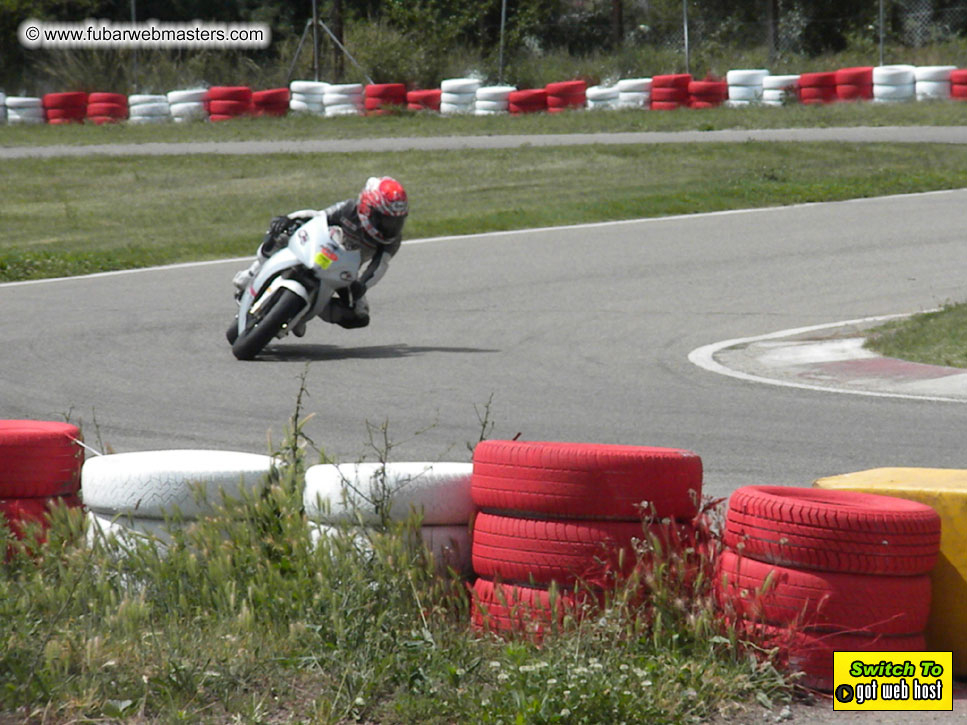Karting in the mountains of Spain