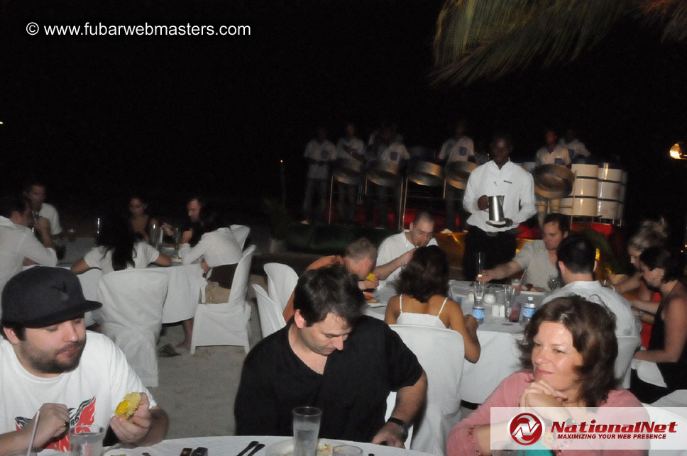 Beach Bar Dinner and Entertainment