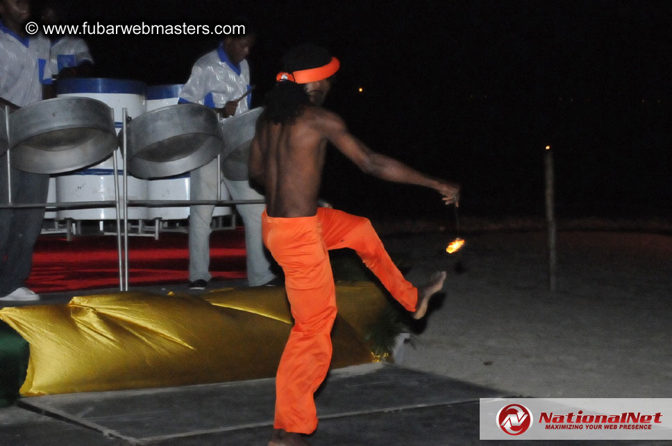 Beach Bar Dinner and Entertainment