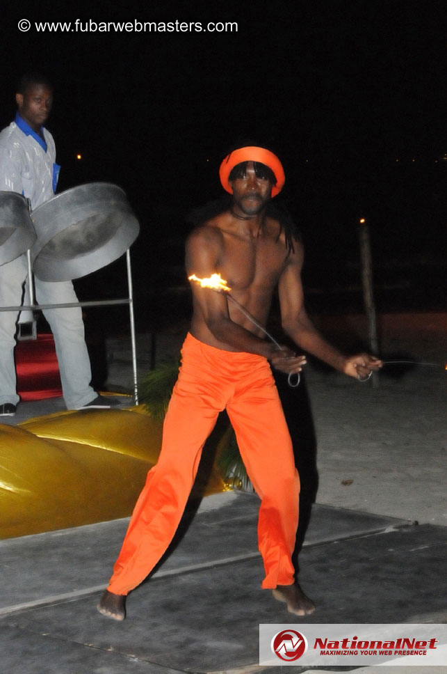 Beach Bar Dinner and Entertainment