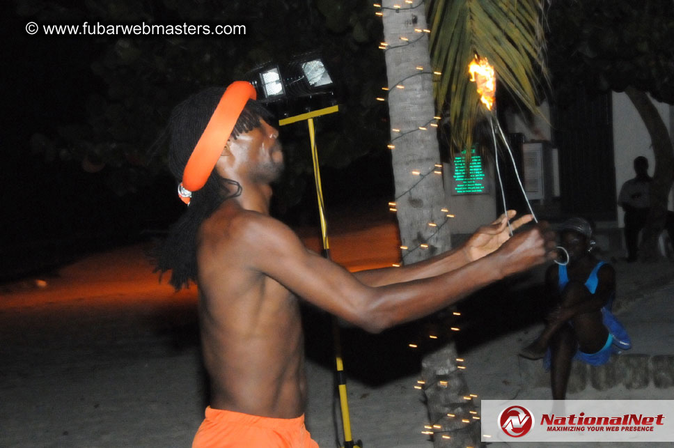Beach Bar Dinner and Entertainment