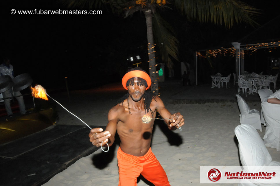 Beach Bar Dinner and Entertainment